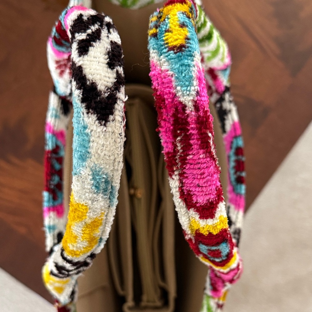 Multicolor Patterned Tote Bag - image 2